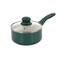 Gibson Home® 11-Piece Green Gazebo Ceramic Nonstick Aluminum Cookware Set